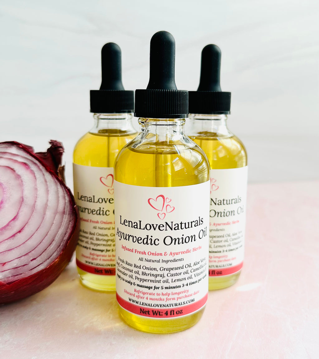 Onion oil for hair growth