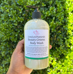 Load image into Gallery viewer, Natural Body Wash Beauty Greens Soap with Chlorella, Spirulina, Neem, Moringa | Organic Skincare
