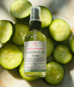 Load image into Gallery viewer, Cucumber Face Toner - Aloe Vera Toner - Refreshing Skin Toner
