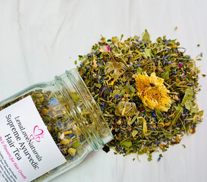 Herbal Hair Tea Rinse