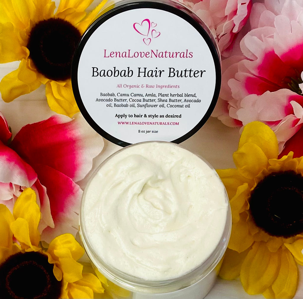 Baobab Hair Butter - LenaLoveNaturals